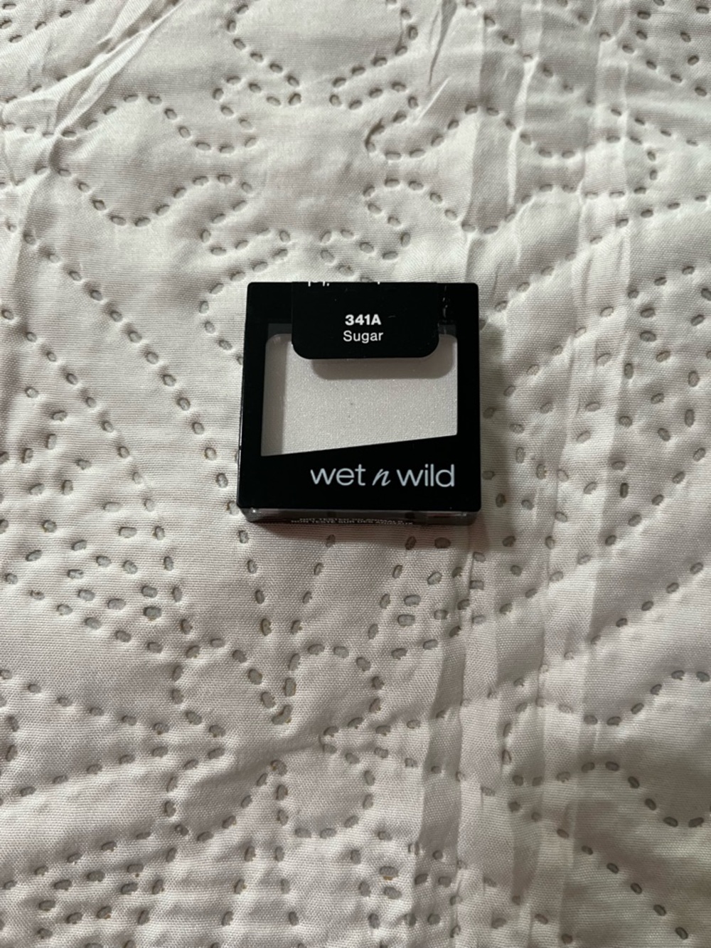 wet n wild Single Eyeshadow in Sugar - Shimmery White Highlight